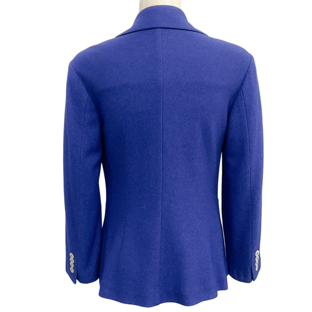 Kiton Blue Cashmere / Silk Classic Blazer - Picture 3 of 6